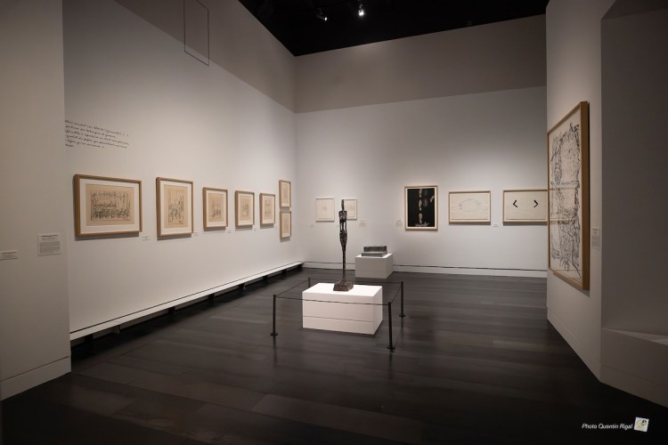 Les Ateliers de la Modernité - Fondation Maeght expo Toulon - Giacometti statue